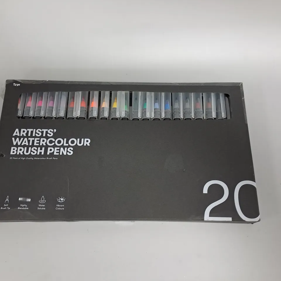 TYPO 20 ARTIST BRUSH PENS 