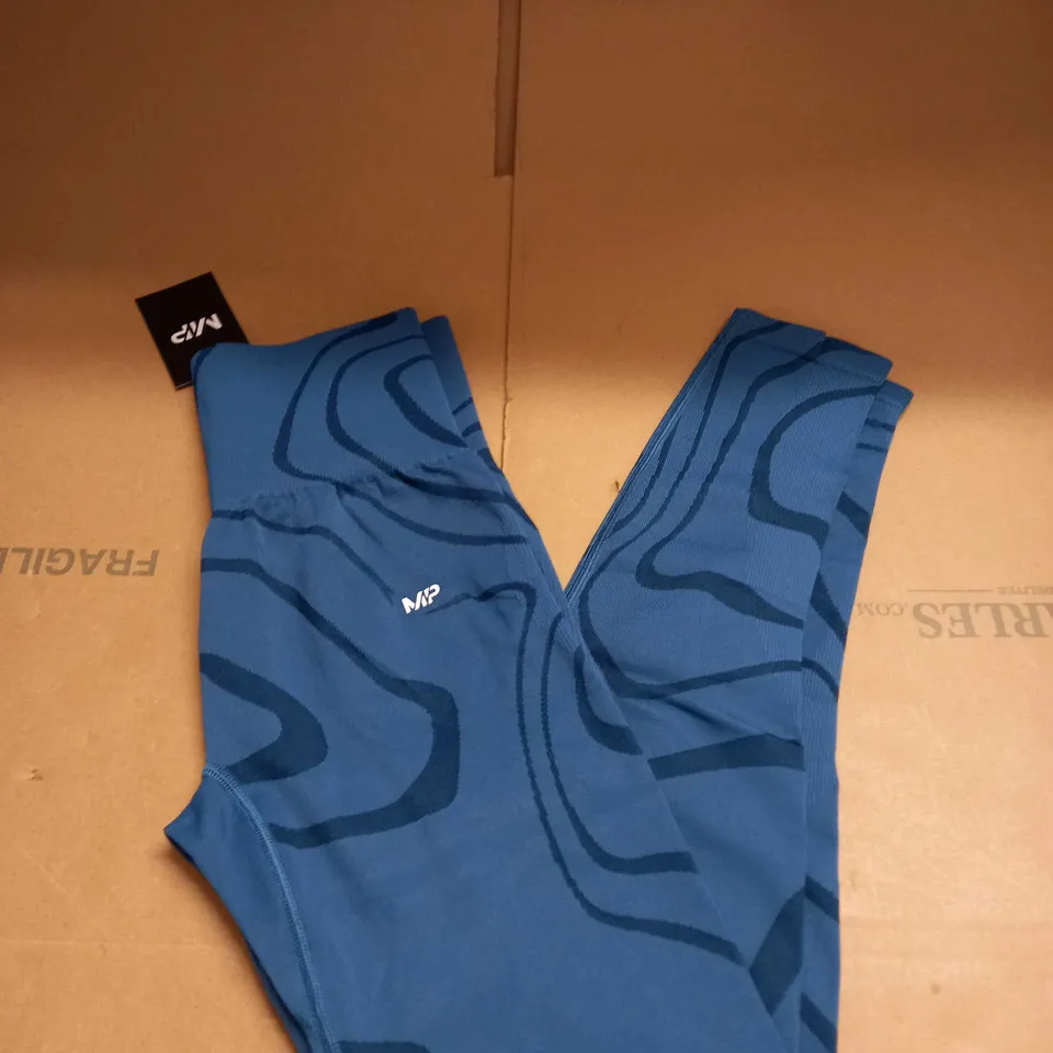 MP WOMENS TEMPO WAVE SEAMLESS LEGGINGS SIZE M