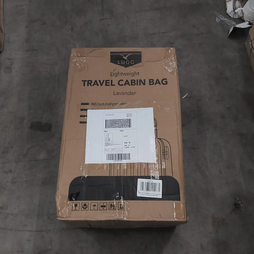 BOXED LUGG TRAVEL CABIN BAG