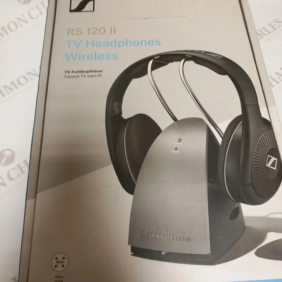 BOXED SENNHEISER RS 120 II TV WIRELESS HEADPHONES