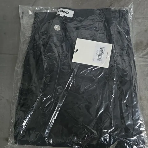 YOU MUST CREATE SILVER JEAN BLACK DENIM JACKET – SIZE S