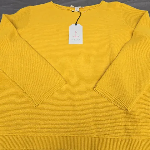 SEASALT CORNWALL MAKERS JUMPER - SIZE 14