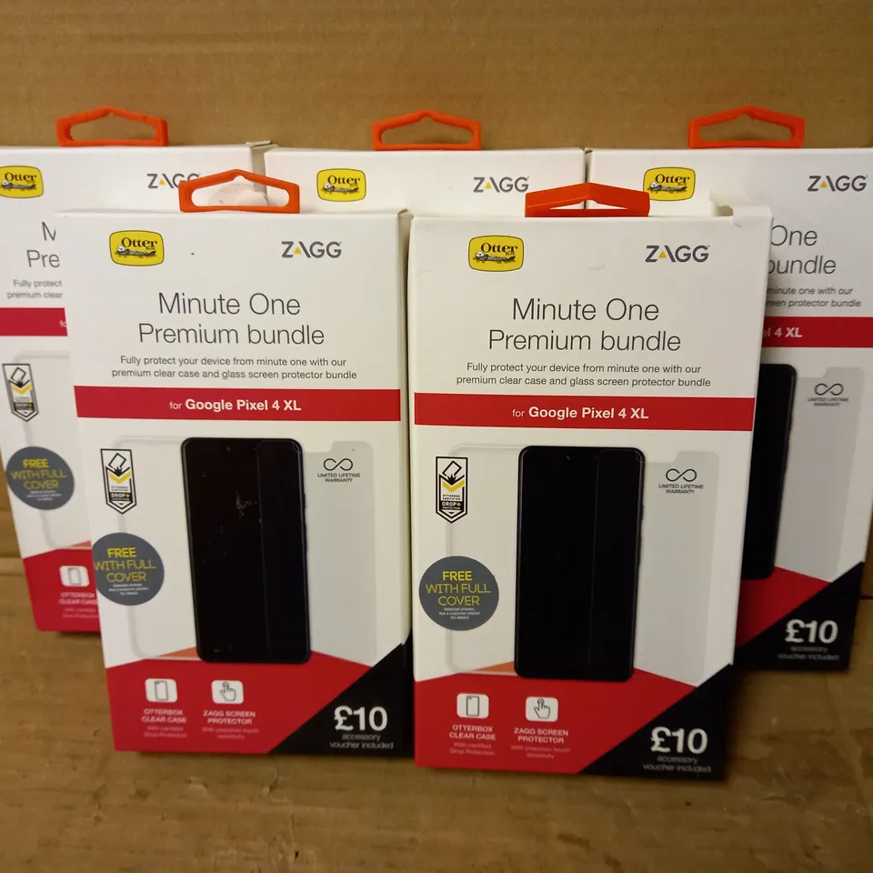 LOT OF 5 MINUTE ONE PREMIUM BUNDLES FOR GOOGLE PIXEL 4 XL