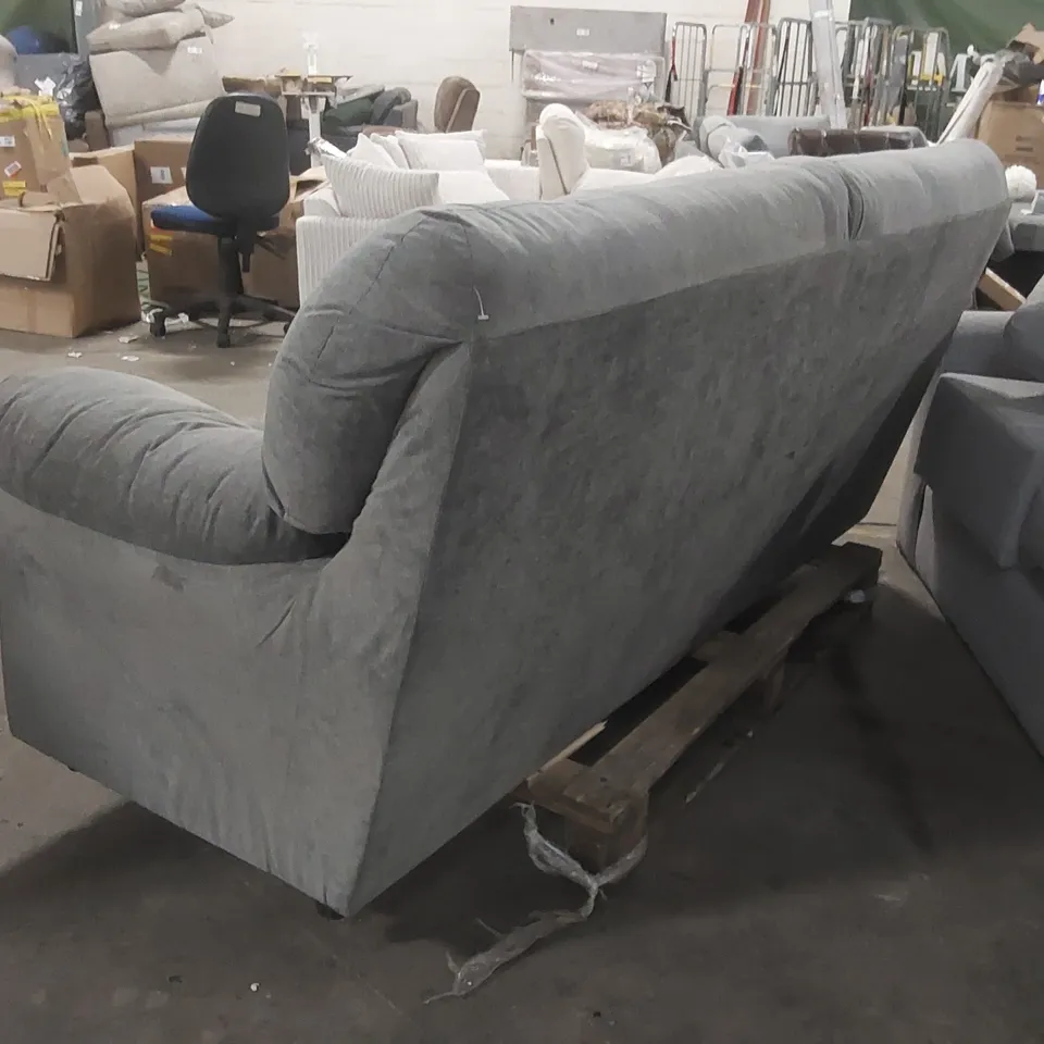 QUALITY DESIGNER FABRIC UPHOLSTERED SOFA