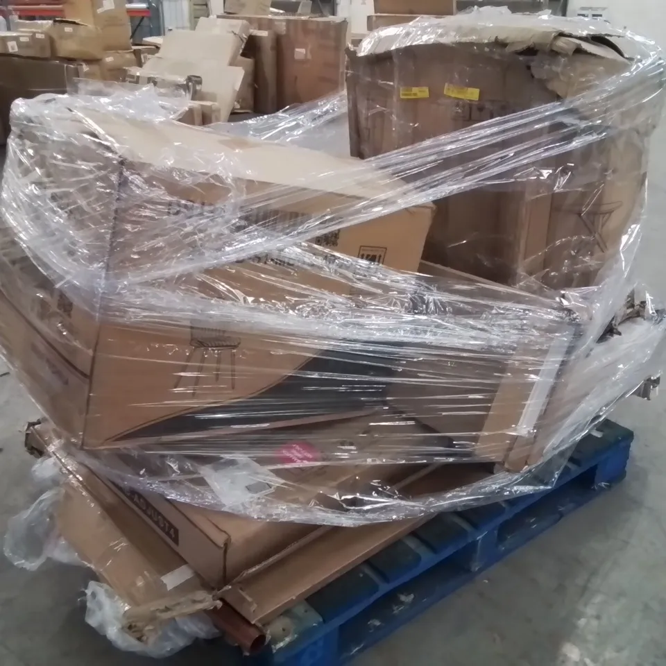 PALLET CONTAINING VARIOUS ASSORTED BOXED INCOMPLETE HOUSEHOLD ITEMS ETC.