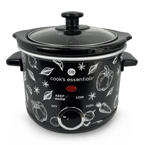 OUTLET COOK'S ESSENTIALS 1.5L COMPACT SLOW COOKER