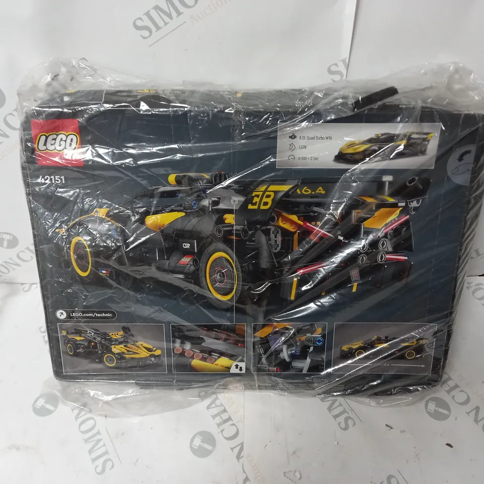 BOXED LEGO TECHNIC BUGATTI BOLIDE 42151 RRP £44.99