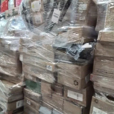 PALLET OF ASSORTED HOUSEHOLD GOODS AND PRODUCTS TO INCLUDE;FAN,MEAT GRINDER,LED WALL MOUNTED LIGHT