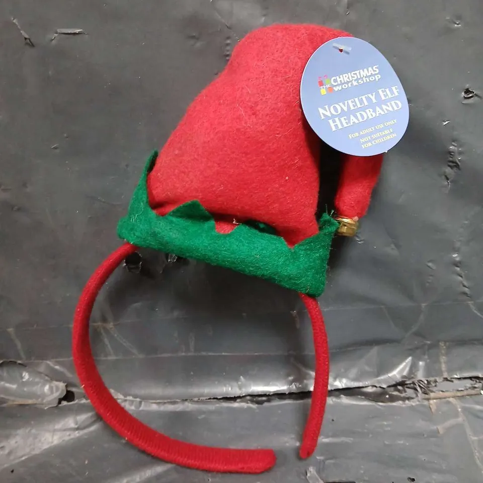 APPROXIMATELY 100 CHRISTMAS WORKSHOP NOVELTY ELF HEADBANDS 