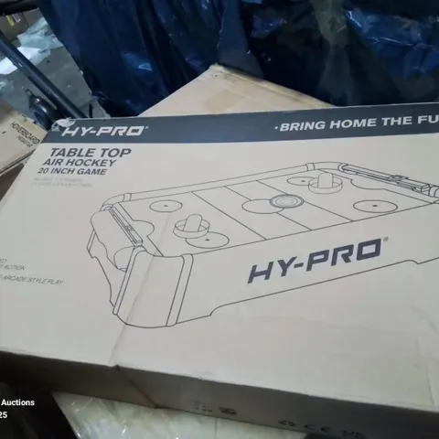 BOXED HY-PRO 20" TABLETOP AIR HOCKEY