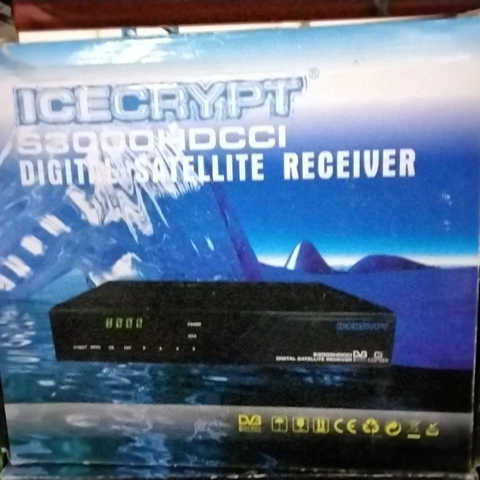 FOUR BOXED ICECRYPT S3000HDCCI DIGITAL SATELLITE RECEIVERS