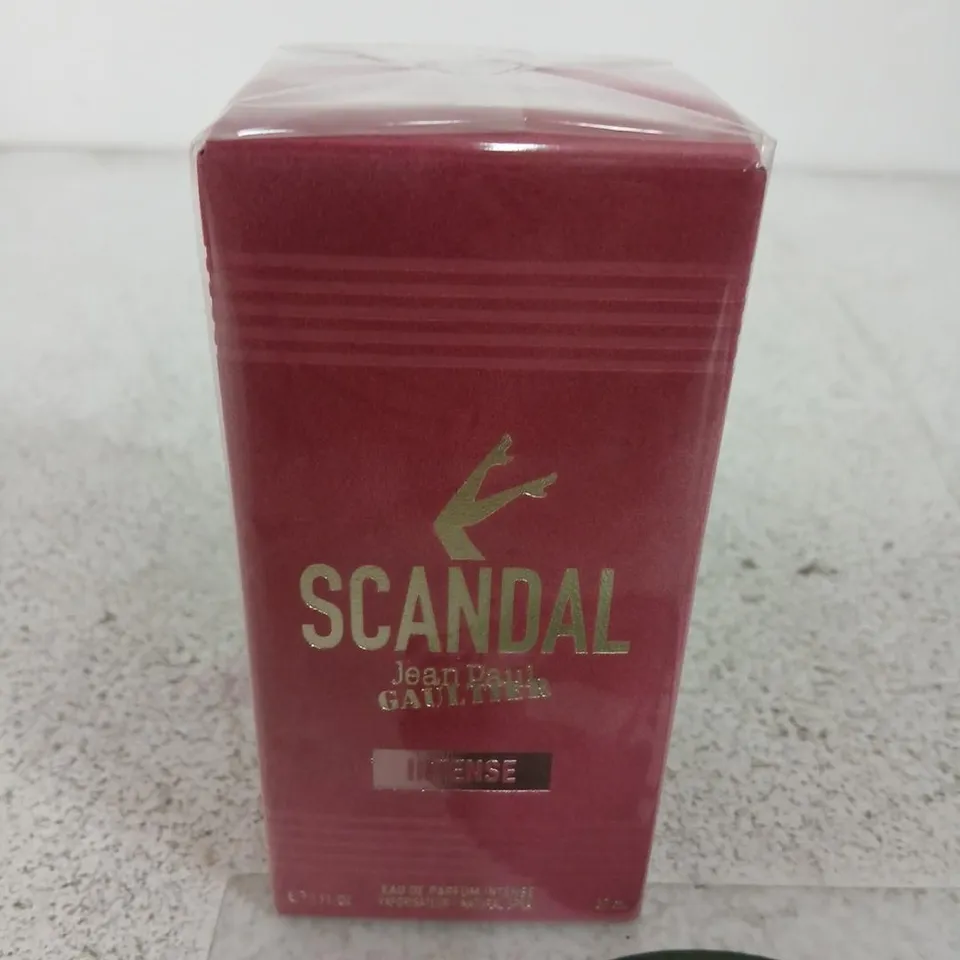BOXED AND SEALED JEAN PAUL GAULTIER SCANDAL INTENSE EAU DE PARFUM 30ML
