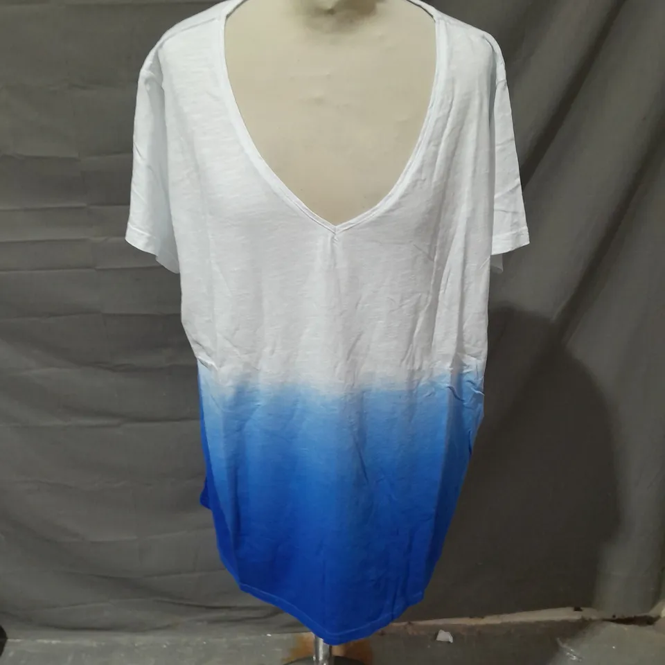 TOG24 ALEXA BLUE/WHITE T-SHIRT SIZE 18