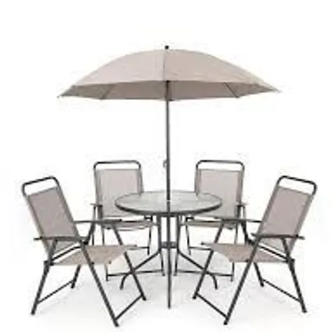 BOXED SANTA ROSA 6 PIECE DINING SET (1 BOX)