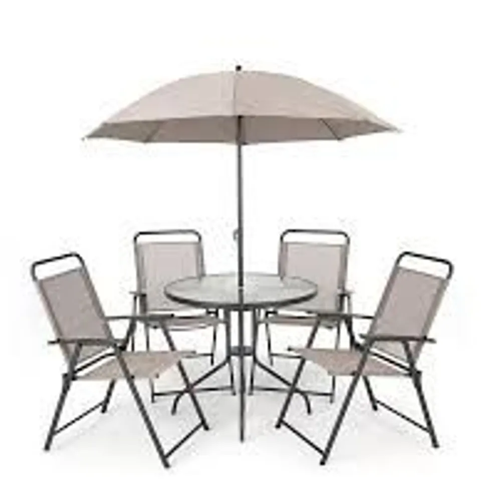 BOXED SANTA ROSA 6 PIECE DINING SET (1 BOX)