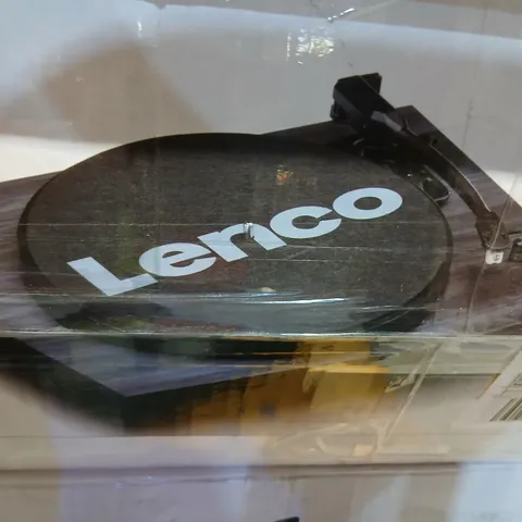 BOXED LENCO LS-300BK TURNTABLE WITH BLUETOOTH MMC CARTRIDGE