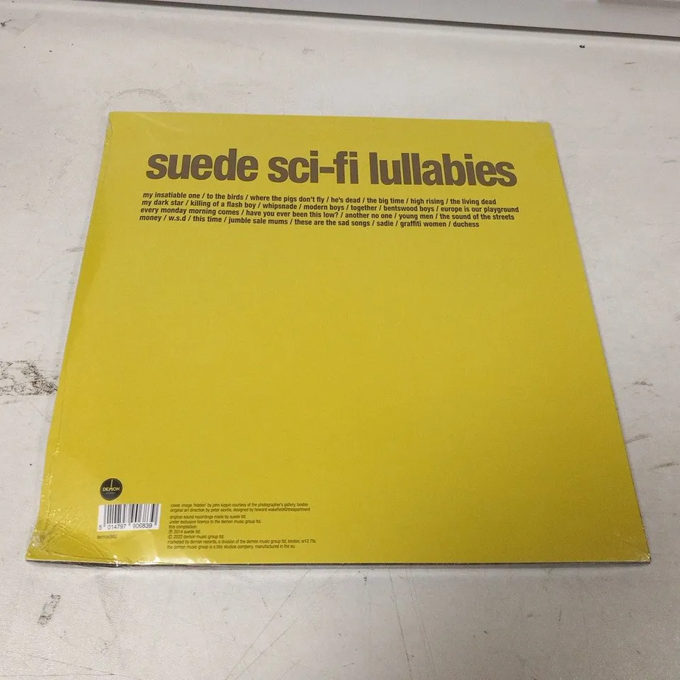 SUEDE SCI-FI LULLABIES 3LP COLLECTION OF B SIDES RECORD STORE DAY UK 2022 LP