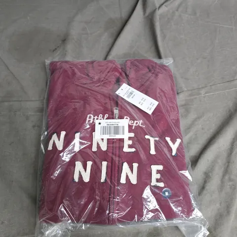 HOLLISTER IDENTITY NINE HOODIE – MAROON, MEDIUM