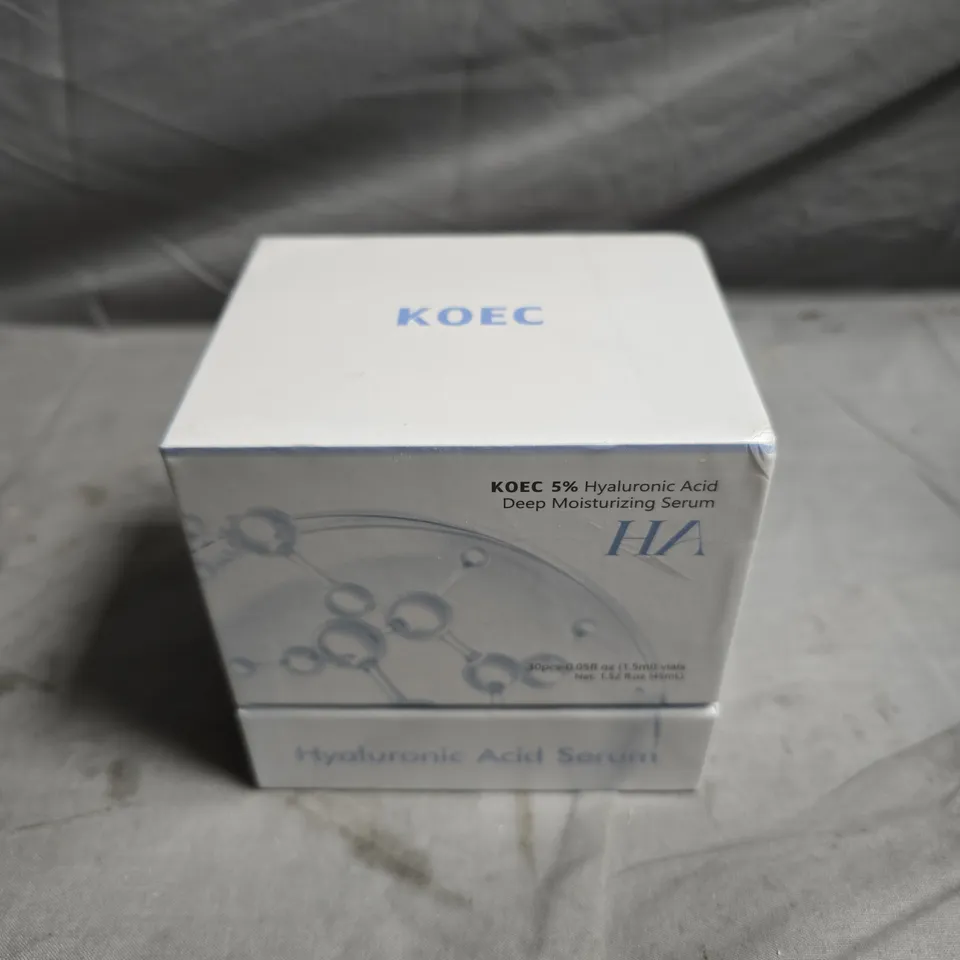 KOEC 5% HYALURONIC ACID DEEP MOISTURISING SERUM 