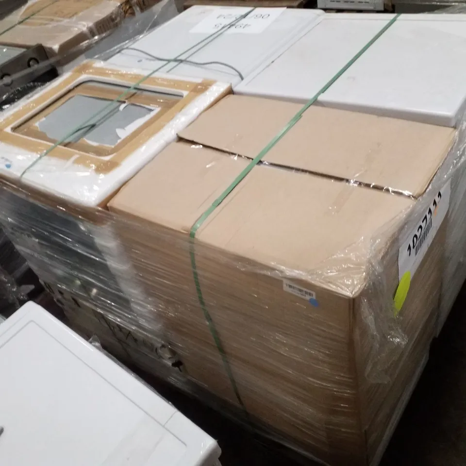 PALLET OF APPROXIMATELY 4 UNPROCESSED RAW RETURN WHITE GOODS TO INCLUDE;