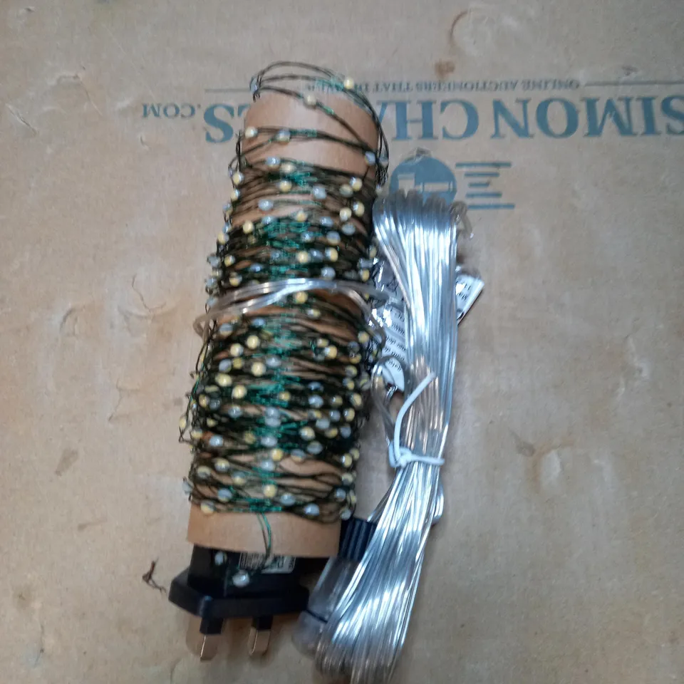 JOHN LEWIS BIG & BRIGHT PURE WHITE LED WIRE LIGHTS 