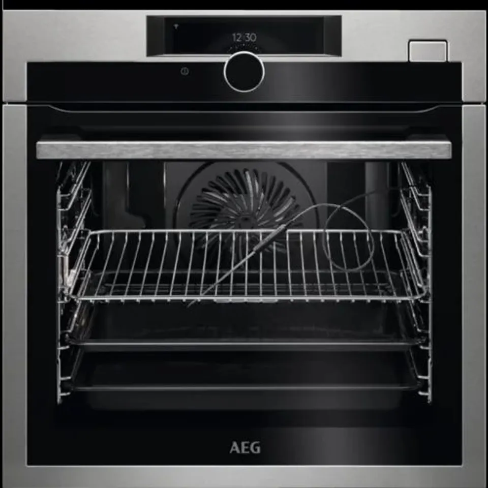 AEG BSE978330M 7000 STEAMCRISP® WIFI BUILT IN SINGLE OVEN AND PYROLYTIC CLEANING - A++ RATED U54452 RRP £1042