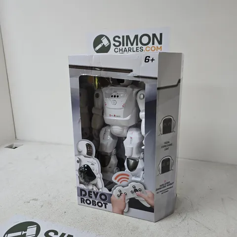 DEVO ROBOT WALKING/DANCING TOY ROBOT – BOXED (6+)
