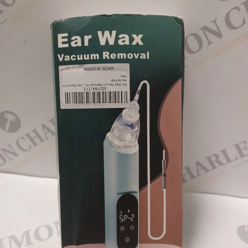 BOXED EAR WAX VACUUM REMOVAL TOOL ZLY-018