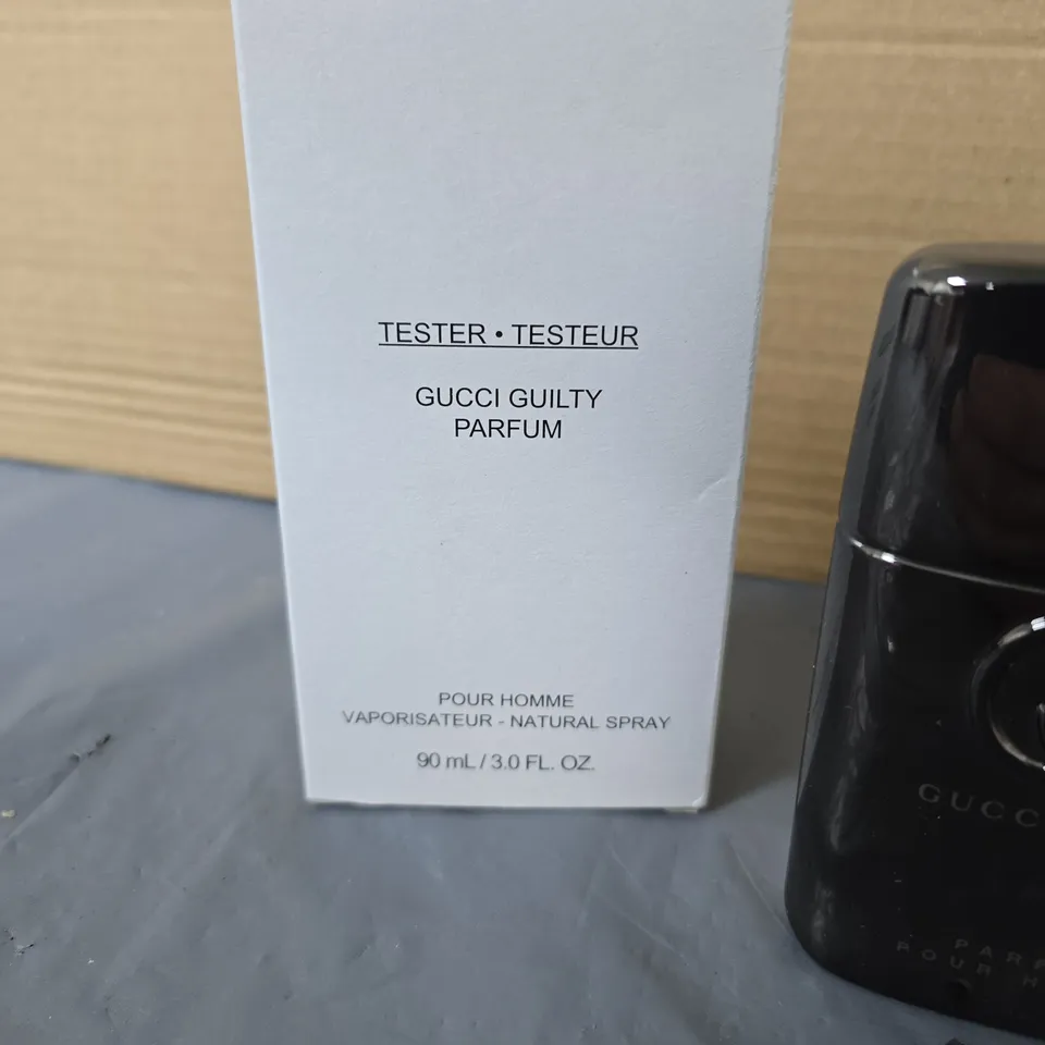 GUCCI GUILTY PARFUM POUR HOMME – 90ML TESTER BOTTLE