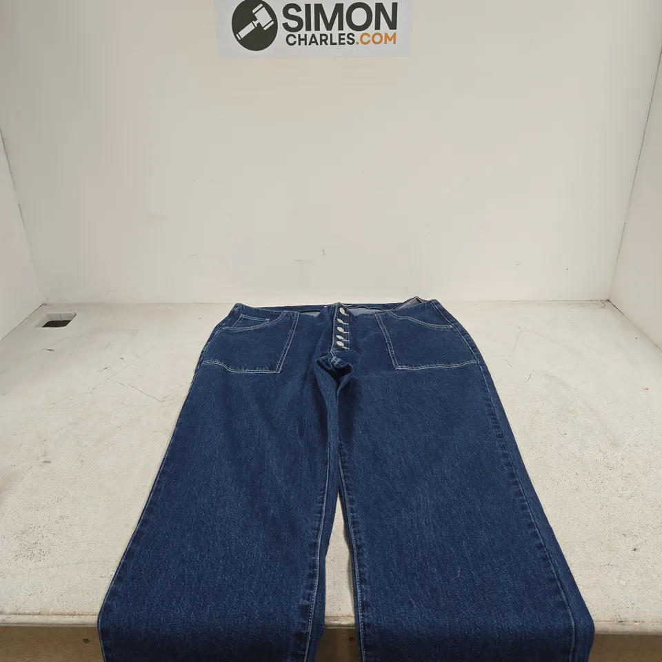JOHN BANER JEANSWEAR DARK BLUE JEANS UK 24