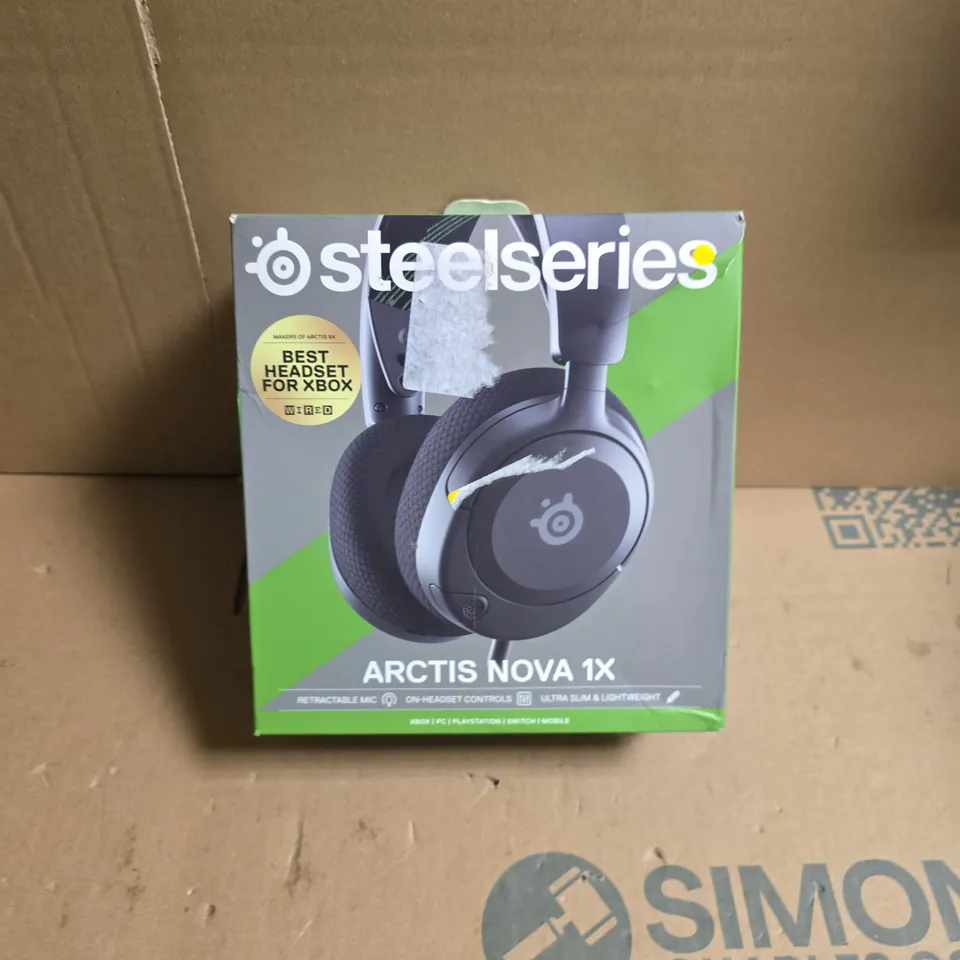 STEELSERIES ARCTIS NOVA 1X HEADSET – BOXED (XBOX COMPATIBLE)