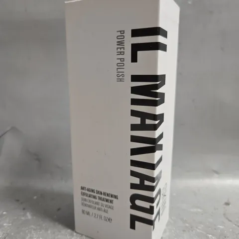 SEALED IL MAKIAGE POWER POLISH EXFOLIATOR ANTI-AGING SKIN-RENEWING EXFOLIATING TREATMENT 80ML 