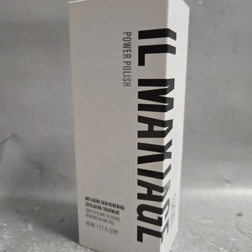SEALED IL MAKIAGE POWER POLISH EXFOLIATOR ANTI-AGING SKIN-RENEWING EXFOLIATING TREATMENT 80ML 