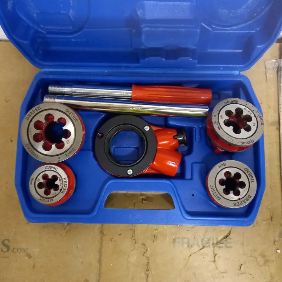 DRAPER 22496 METRIC RATCHET PIPE THREADING KIT