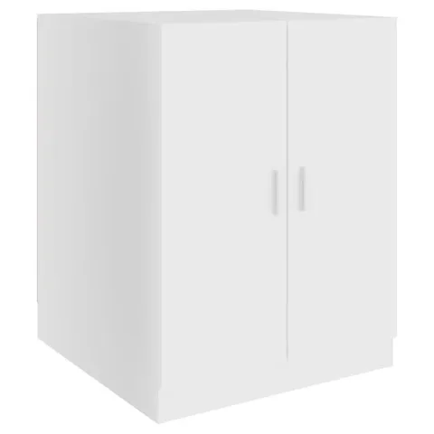 BOXED AWAB SOLID WOOD FREESTANDING LINEN CABINET - SONOMA OAK (1 BOX)