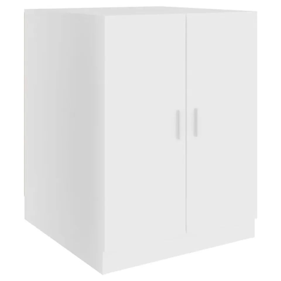 BOXED AWAB SOLID WOOD FREESTANDING LINEN CABINET - SONOMA OAK (1 BOX)