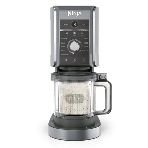 BOXED NINJA CREAM DELUXE 10 IN 1 ICE CREAM AND FROZEN DRINKS MAKER