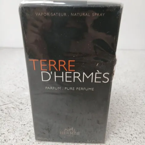BOXED AND SEALED TERRE D'HERMES PARFUM 200ML