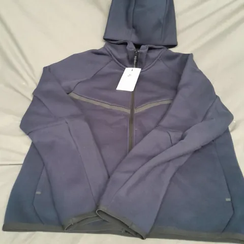 NIKE HOODED SPORT JACKET IN NAVY SIZE S