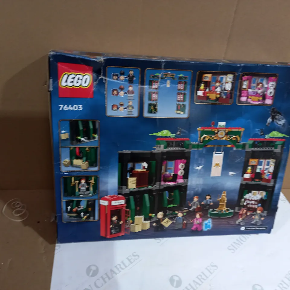 BOXED LEGO HARRY POTTER MINISTRY OF MAGIC (76403 SET) RRP £90