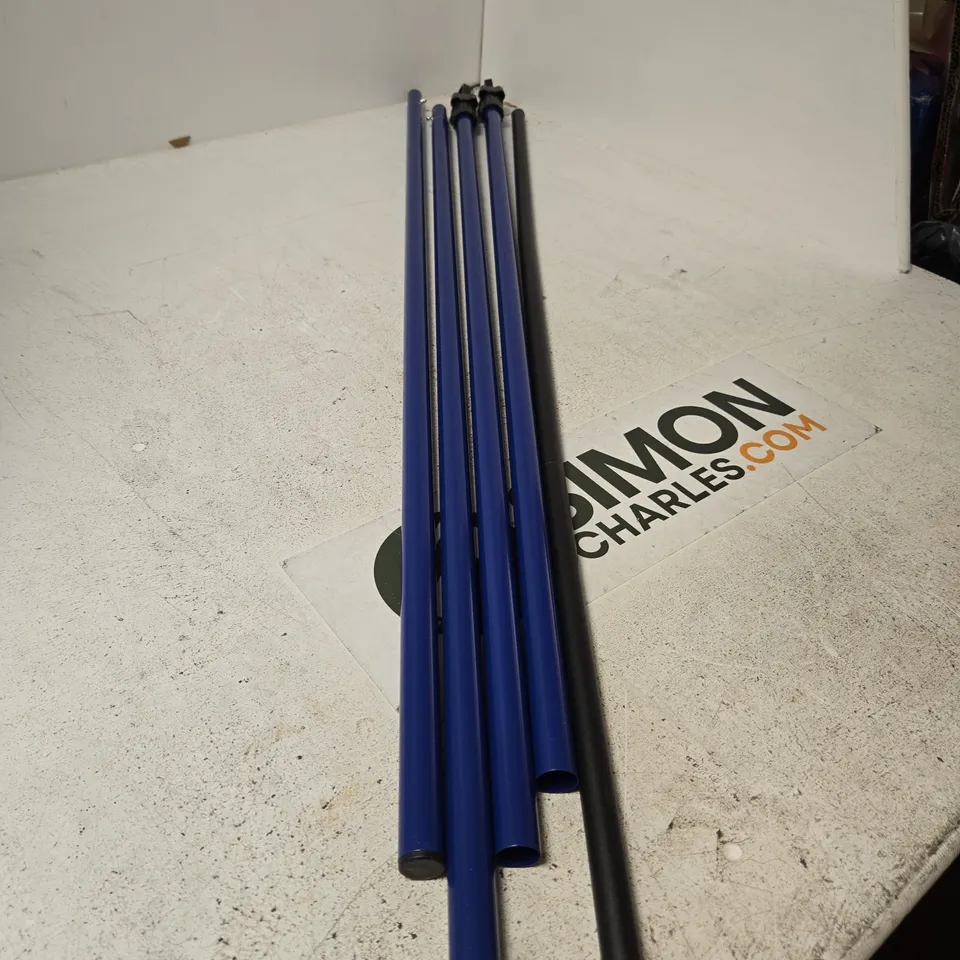 6M LINE PROP POLES (X2) – BLUE & BLACK