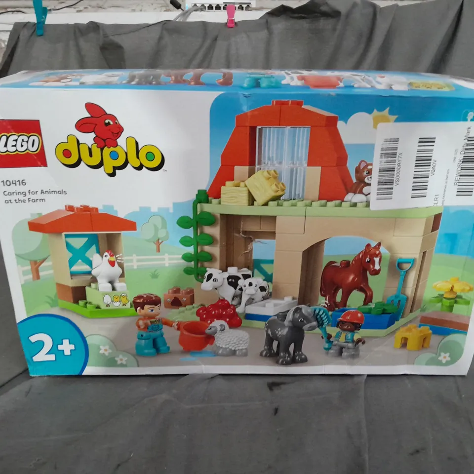 BOXED LEGO DUPLO CARING FOR ANIMALS GAME - 10416