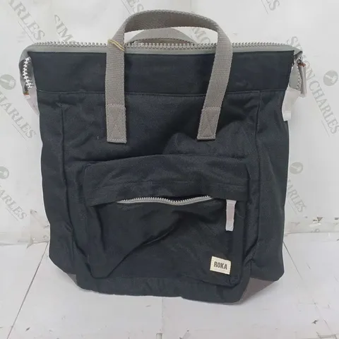 ROKA BANTRY B SUSTAINABLE BAG IN MEDIUM ASH BLACK