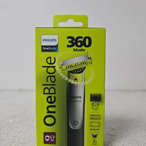 PHILIPS ONEBLADE - 360 BLADE, 5-IN-1 ADJUSTABLE COMB, BODY KIT