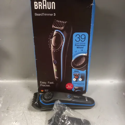 BRAUN BEARD TRIMMER 3