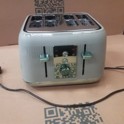 BOXED KENWOOD TFP30.000GN DUSK TOASTER - OLIVE GREEN