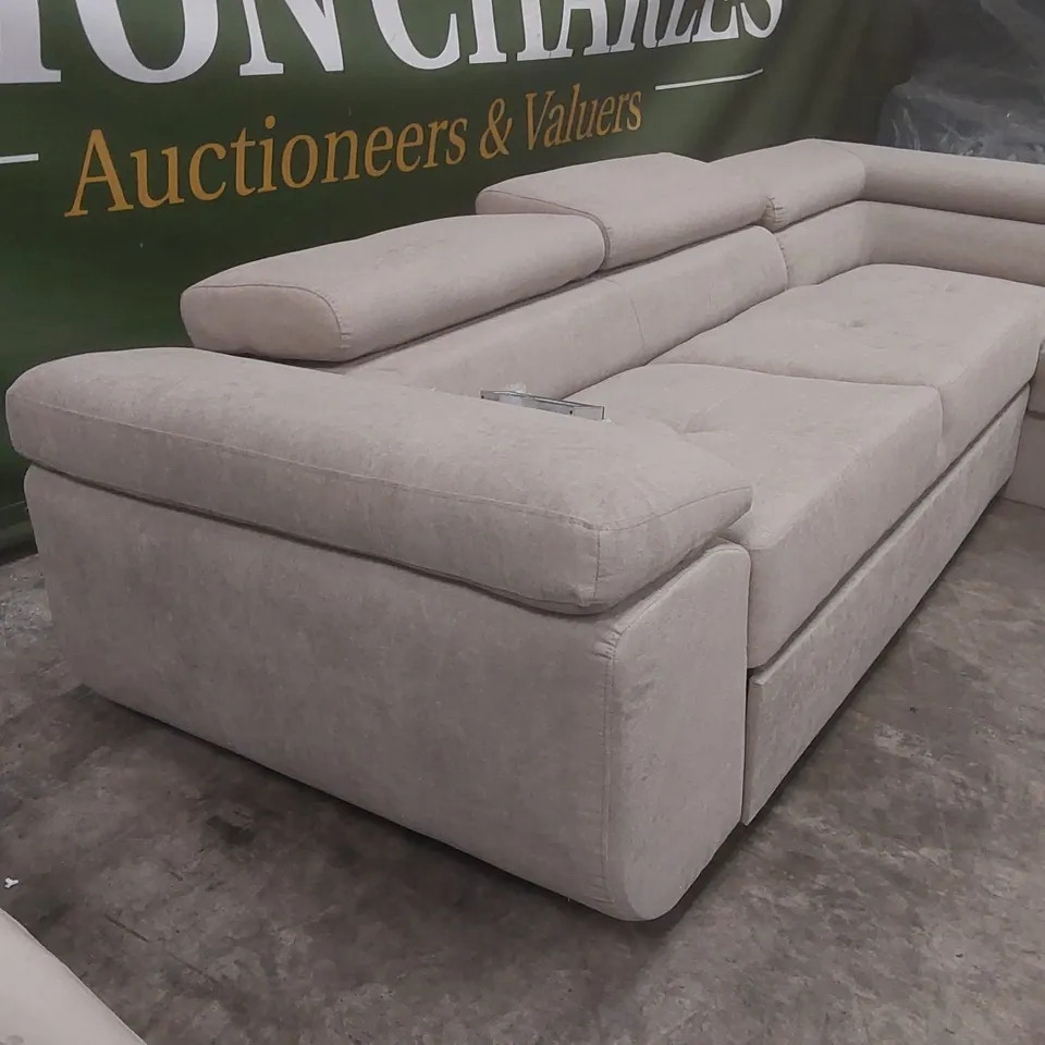 QUALITY DESIGNER FLAVIUS CORNER SOFA BED