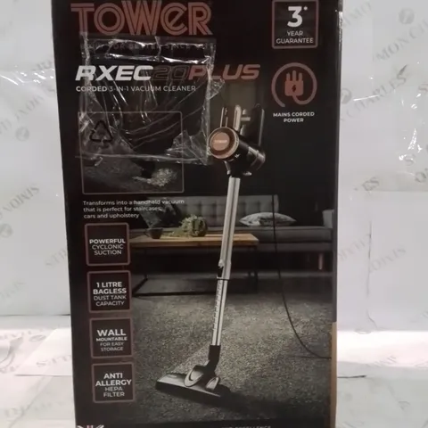 BOXED TOWER RXEC20PLUS CORDED 3-IN-1 VACUUM CLEANER