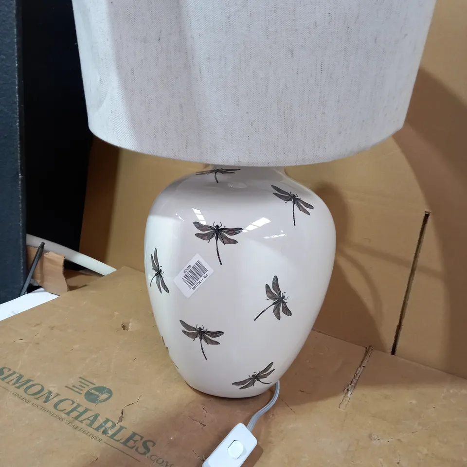 JOHN LEWIS INDIA JANE DRAGONFLY CERAMIC LAMP 