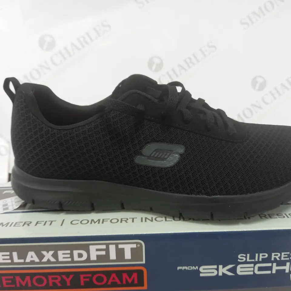 SKECHERS LACE UO WORK TRAINERS SIZE 4 1/2